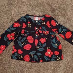 Carter's 24M floral top